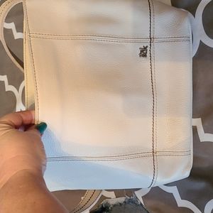 SAK leather shoulder bag.  Barely used!